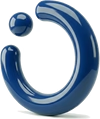 A glossy dark blue C-shaped Logo indicating Made By Molecule